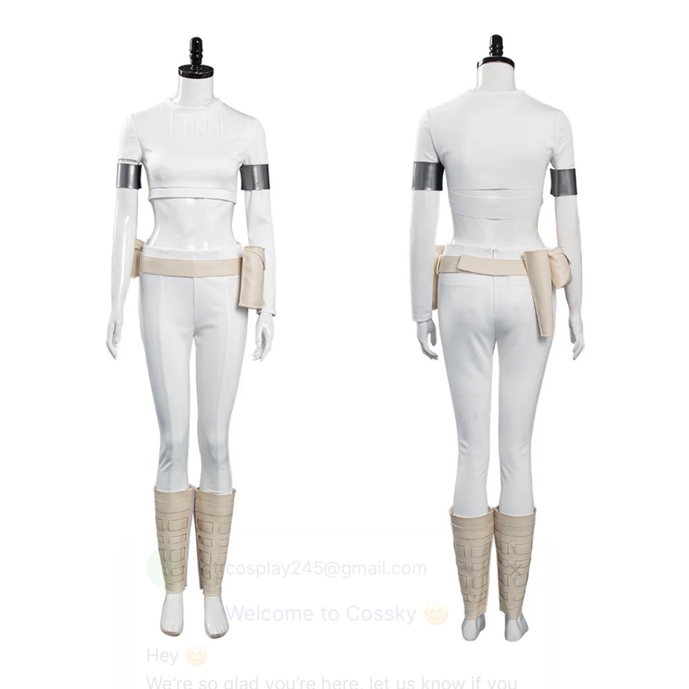 COSKY Star Wars Padme Adult Women's Halloween Costume